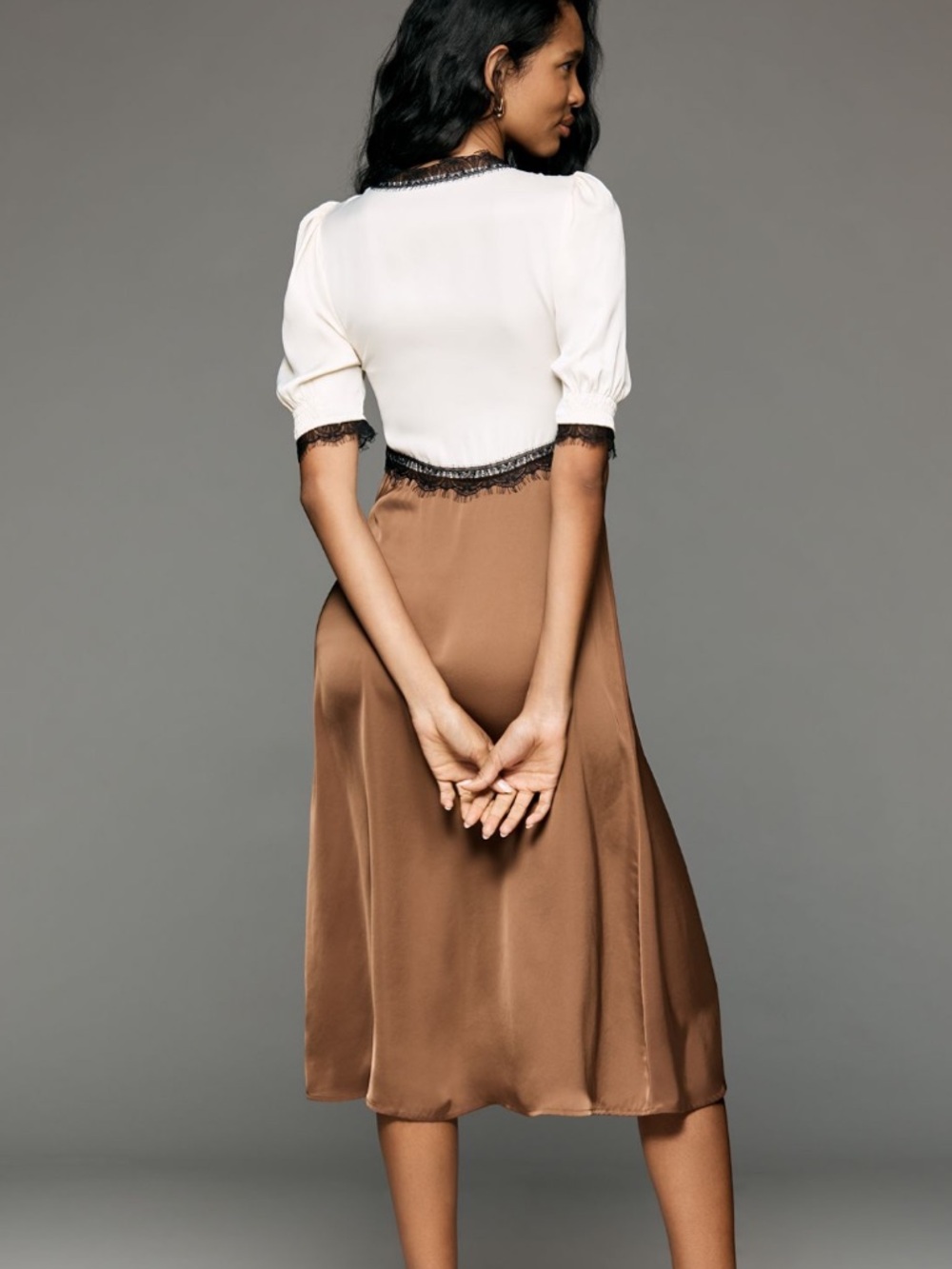 Anthropologie midi dress, NWT sz xxs - Picture 4 of 5